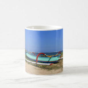 Outrigger boat coffee mug
