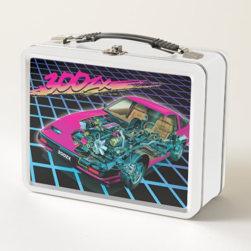 Outrun 300ZX Metal Lunch Box