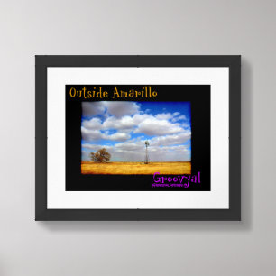 Outside Amarillo Framed Art