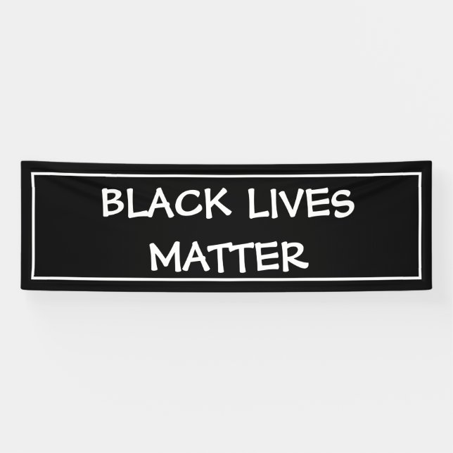 Outside Banner - Black Lives Matter (Horizontal)