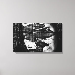 outside goes in canvas print
