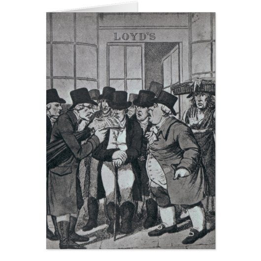 Outside Lloyds of London Cards (Front)