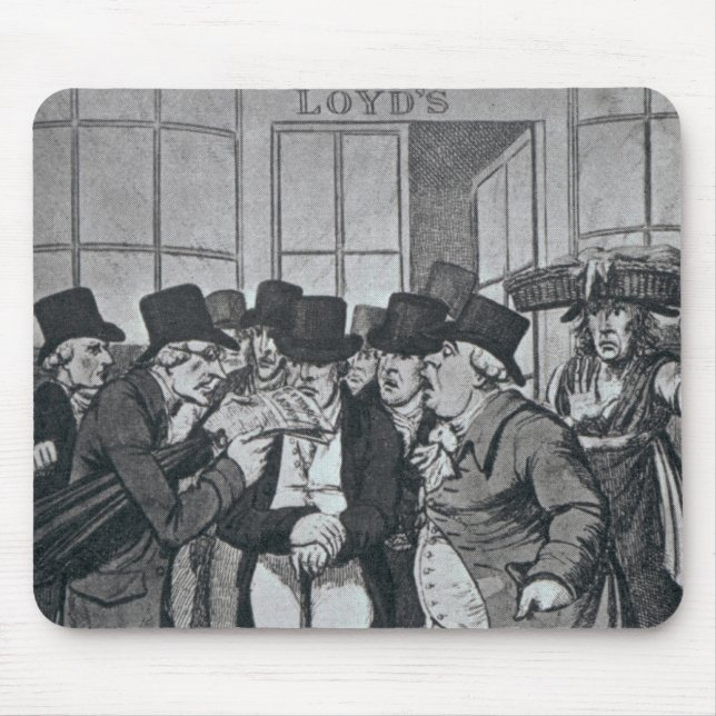 Outside Lloyds of London Mouse Pad (Front)