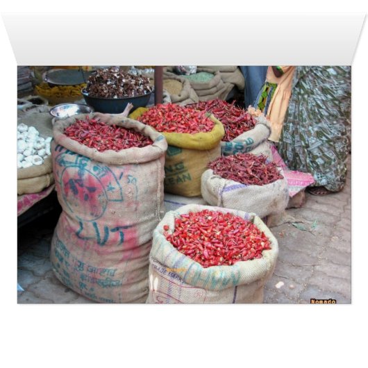 Outside Market in India (Inside Horizontal (Bottom))