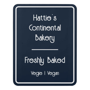 Outside Sign - Continental Bakery
