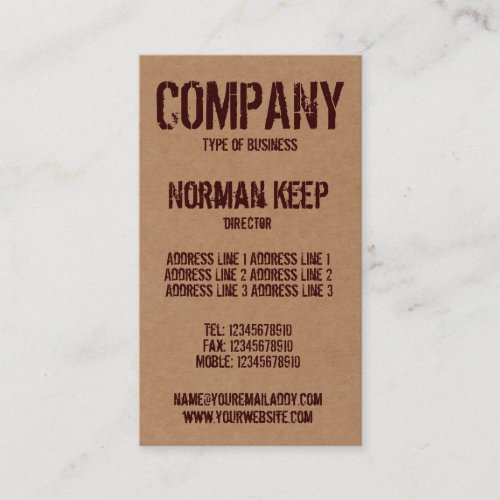 Outside the Box Business Card Templates