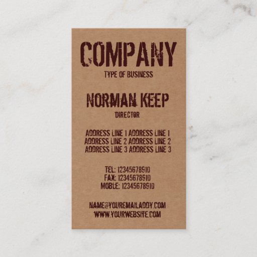 Customizable Outside the Box Business Card Templates