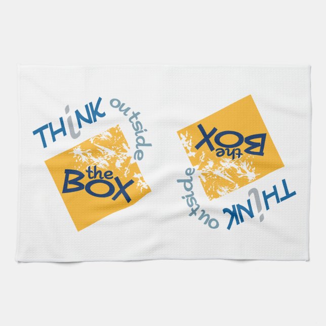 OUTSIDE THE BOX kitchen towels (Horizontal)