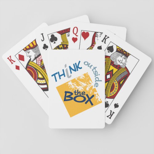 OUTSIDE THE BOX playing cards