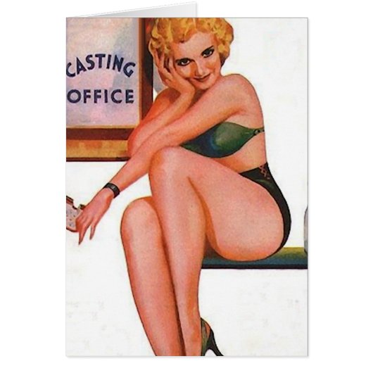 Outside the Casting Office Cards (Front)