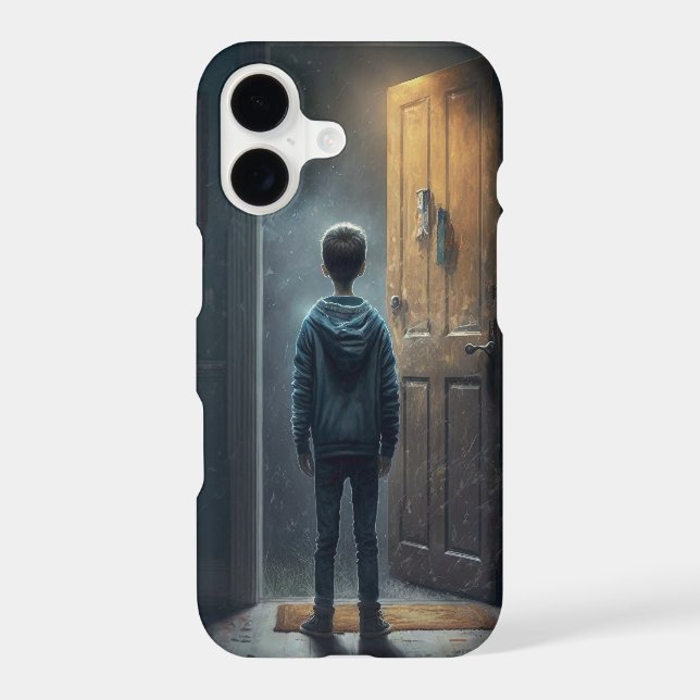 Outside the House Iphone Case (Back)