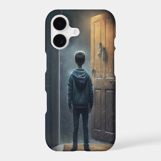 Outside the House iPhone Case (Back)