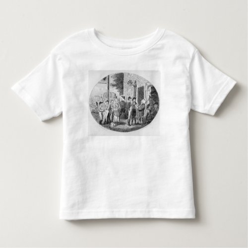 Outside the Old Hats Tavern Toddler T_shirt