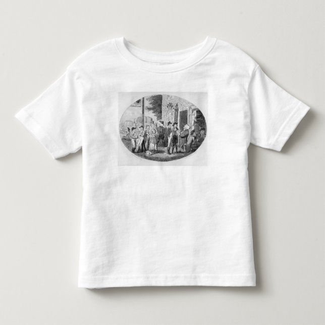 Outside the Old Hats Tavern Toddler T-shirt (Front)