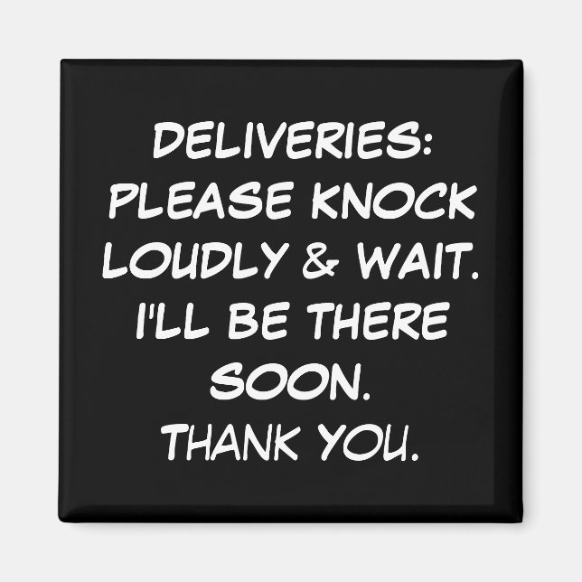 OUTSIDE YOUR DOOR MAGNET MAKE THINGS EASIER (Front)