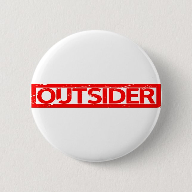 Outsider Stamp Button (Front)