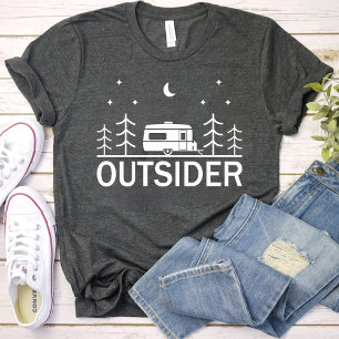 Outsider Travel Enthusiast Adventure lovers T-Shirt