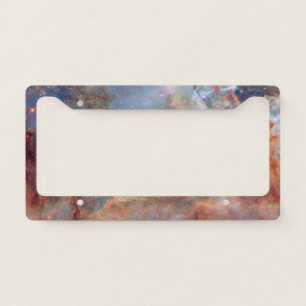 Outskirts of The Tarantula Nebula License Plate Frame