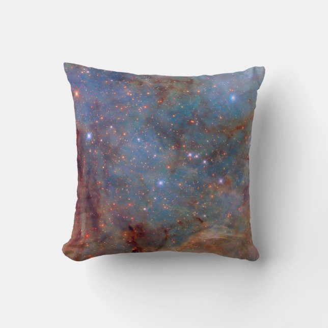 Outskirts of The Tarantula Nebula Throw Pillow (Front)