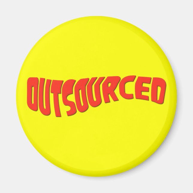 Outsourced Magnet (Front)