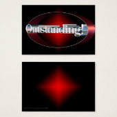 Outstanding ACEO Trading Card (Front & Back)