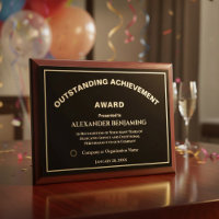 Outstanding Achievement Business Recognition Gold