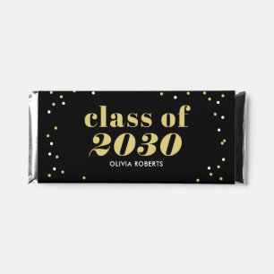 Outstanding Class Editable Color Graduation Hershey Bar Favors