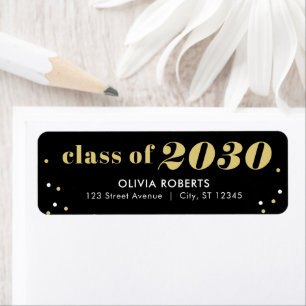 Outstanding Class Editable Color Graduation Label