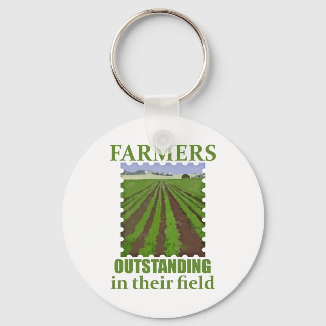 Outstanding Farmers Keychain (Front)