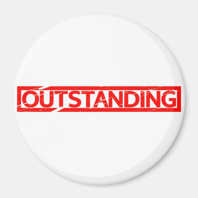 Outstanding Stamp Magnet (Front)