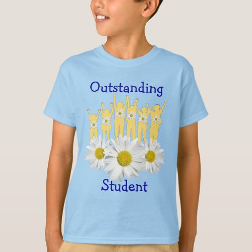 Outstanding Student _ Daisy Blooms T_shirt