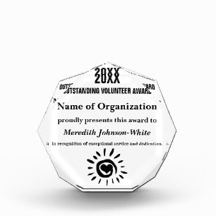 Outstanding Volunteer Award