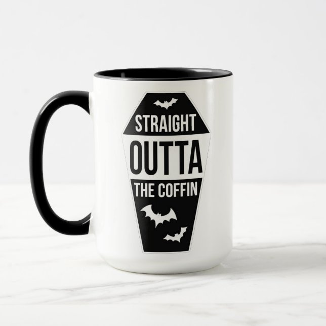 Outta The Coffin Mug (Left)