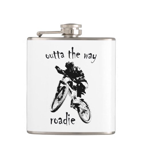 Outta The Way Roadie Mountain Bike Flask