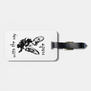 Outta The Way Roadie Mountain Bike Luggage Tag