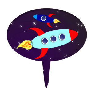 Outta This World! Boy Cake Topper