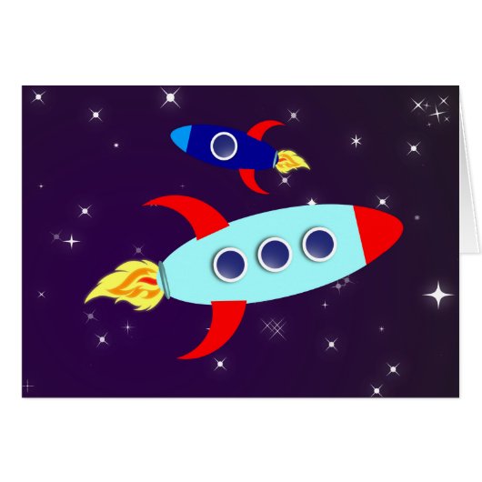 Outta This World! Boy Cards (Front Horizontal)
