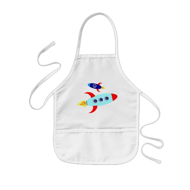 Outta This World! Boy Kids' Apron (Front)