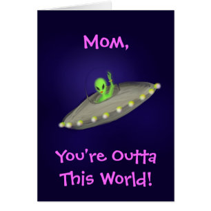 OuttaThis World Mom, Grandma, Aunt, Sis card