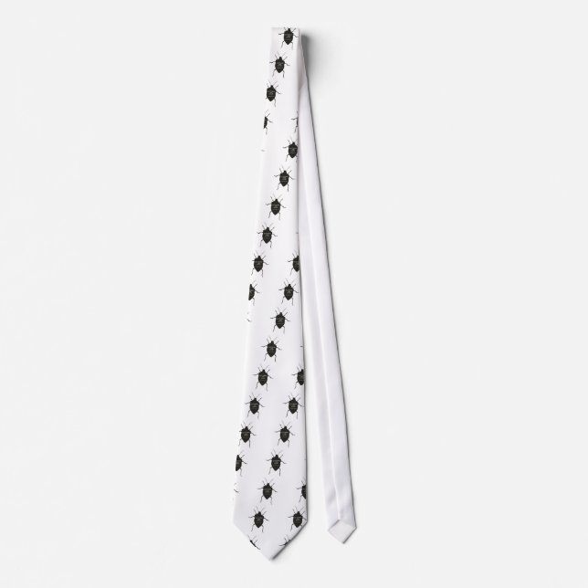 Outthink The Stink (Bug) Neck Tie (Front)