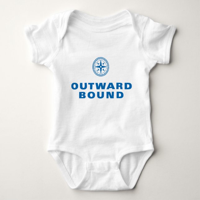 Outward Bound Baby Bodysuit (Front)
