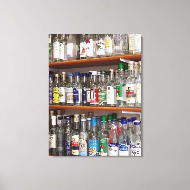 Ouzo Canvas Print (Front)