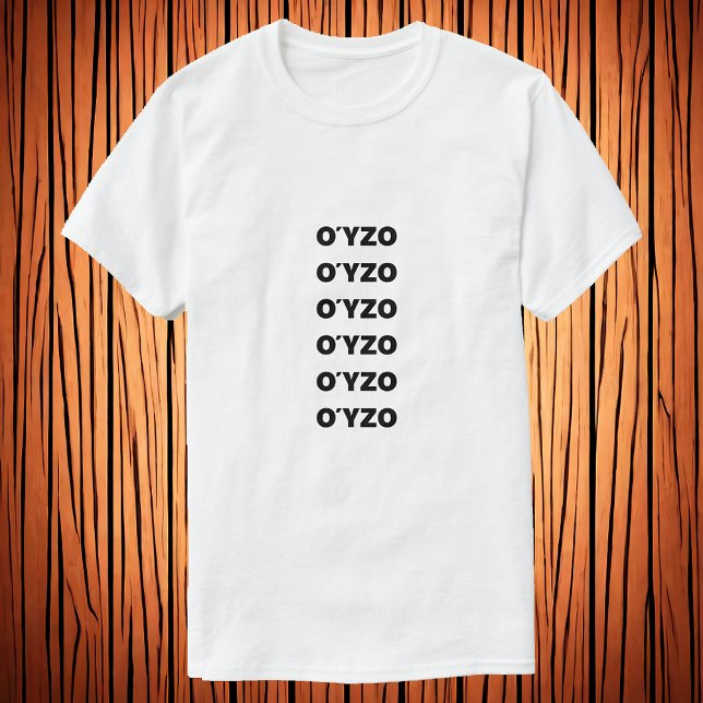 Ouzo in Greek  Ούζο T-Shirt (Creator Uploaded)