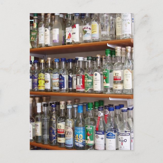 Ouzo Postcard (Front)