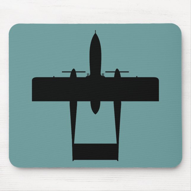 OV10 Bronco Silhouette Mouse Pad (Front)
