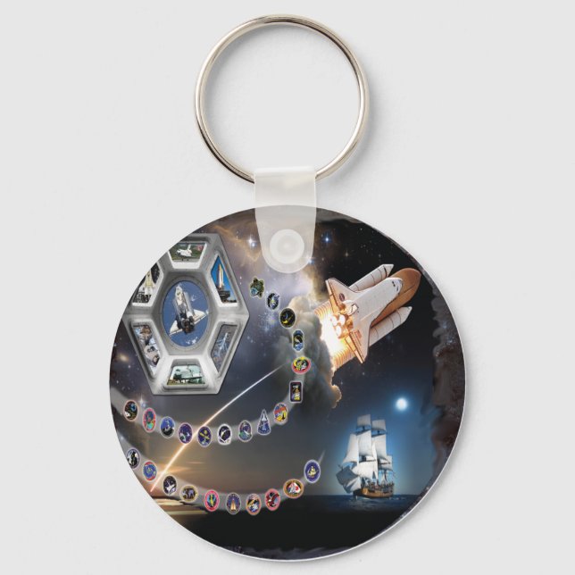 OV 105 Endeavour Keychain (Front)