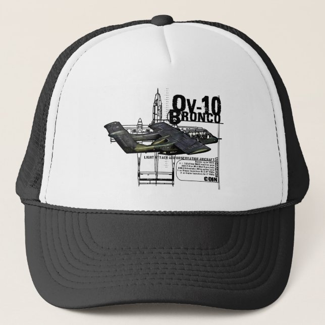 OV-10 Bronco Trucker Hat (Front)