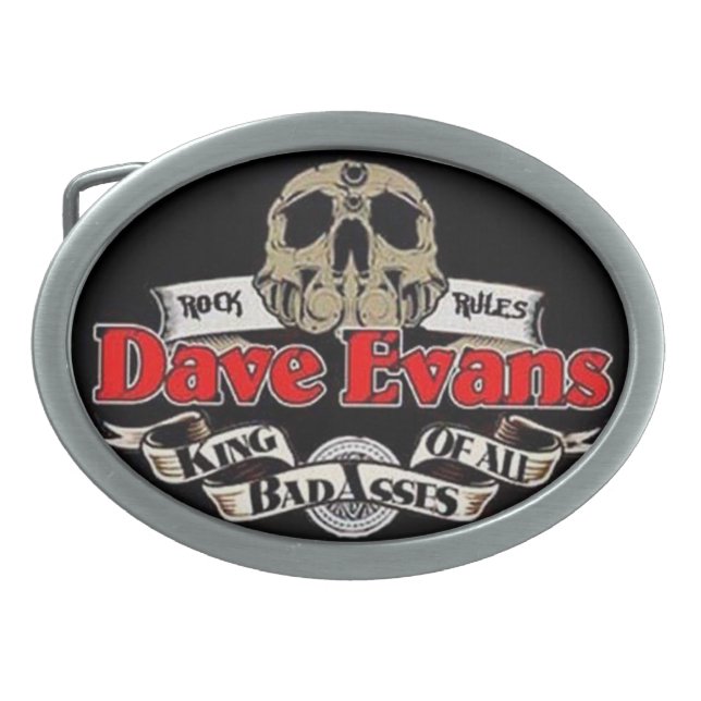 Oval Belt Buckle (Front)