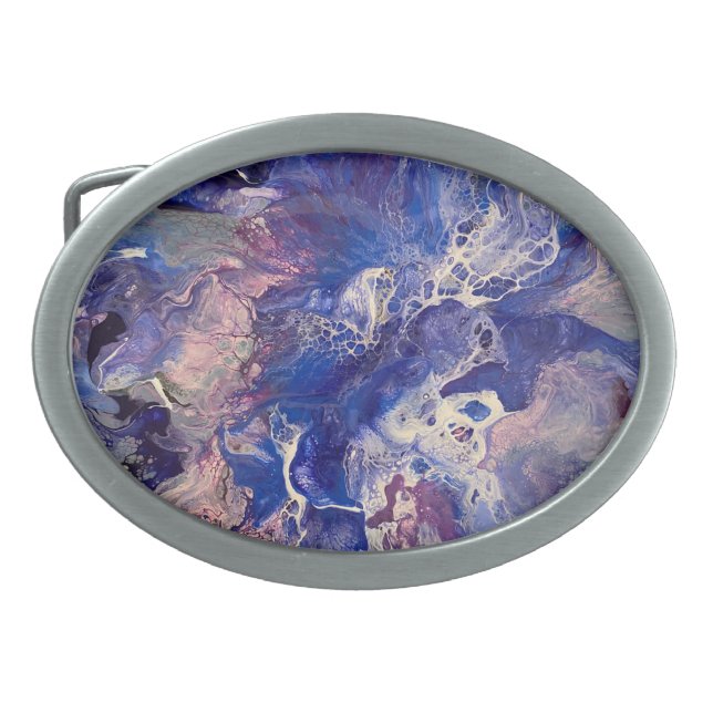 Oval belt buckle (Front)