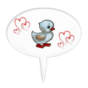 Oval CakePick Duck